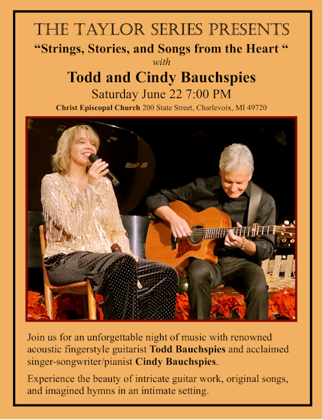 The Taylor Series Presents Todd & Cindy Bauchspies